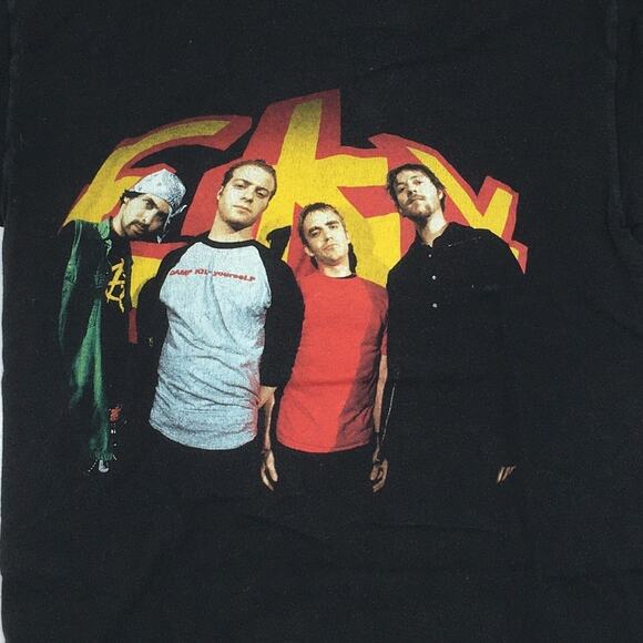 Vintage 2002 CKY Infiltrate Destroy Rebuild Fall Tour T Shirt Size S - Picture 3 of 4